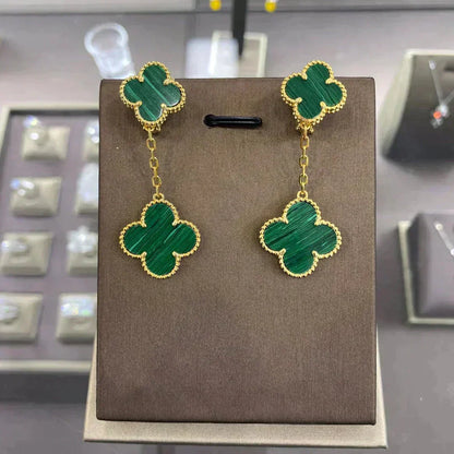 [⭐Miroze]CLOVER 2 MOTIFS  EARRINGS (MULTIPLE CHOICESC