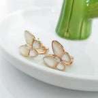 ⭐Miroze BUTTERFLY MOP DIAMOND EARRINGS