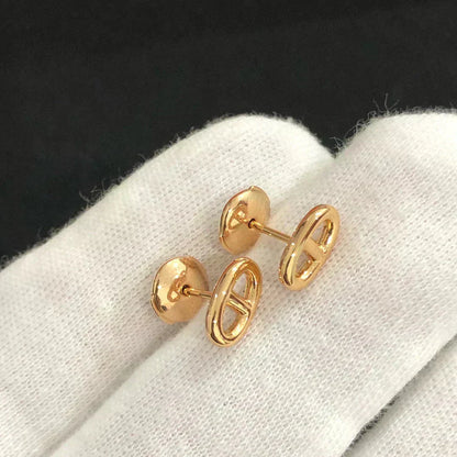 [⭐Miroze]CHAINE SMALL EARRINGS GOLD AND SILVER