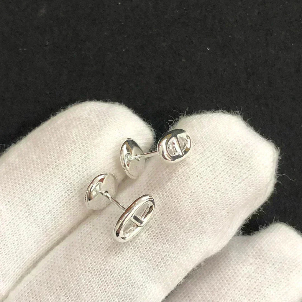 ⭐Miroze CHAINE SMALL EARRINGS GOLD AND SILVER
