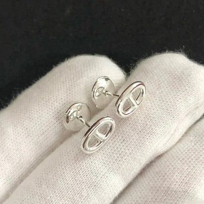 [⭐Miroze]CHAINE SMALL EARRINGS GOLD AND SILVER