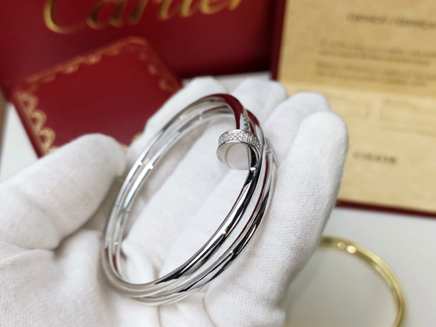 ⭐Miroze JUSTE BRACELET 3.5MM DOUBLE ROW DIAMOND