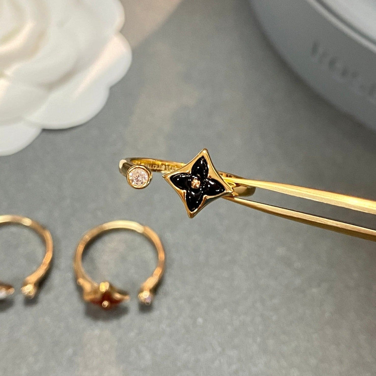 ⭐Miroze STAR 1 DIAMOND OPEN RING