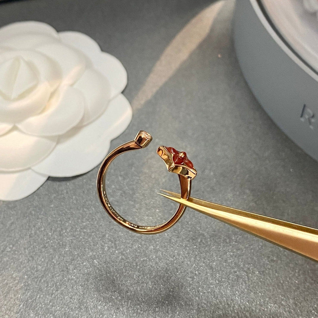 ⭐Miroze STAR 1 DIAMOND OPEN RING