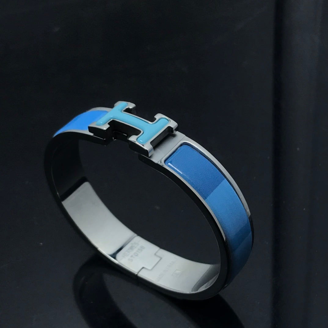 ⭐Miroze H BRACELET BLUE RAINBOW CERAMIC