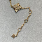 ⭐Miroze STAR AND SUN 4 MOTIFS GOLD DIAMONDS BRACELET