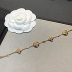 ⭐Miroze STAR AND SUN 4 MOTIFS GOLD DIAMONDS BRACELET