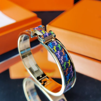 [⭐Miroze] H HORSE BRACELET 12MM