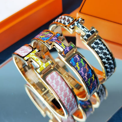 [⭐Miroze] H HORSE BRACELET 12MM