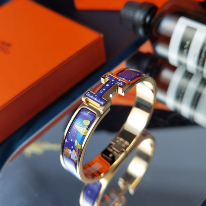 [⭐Miroze]H STAR AND MOON BRACELET 12MM
