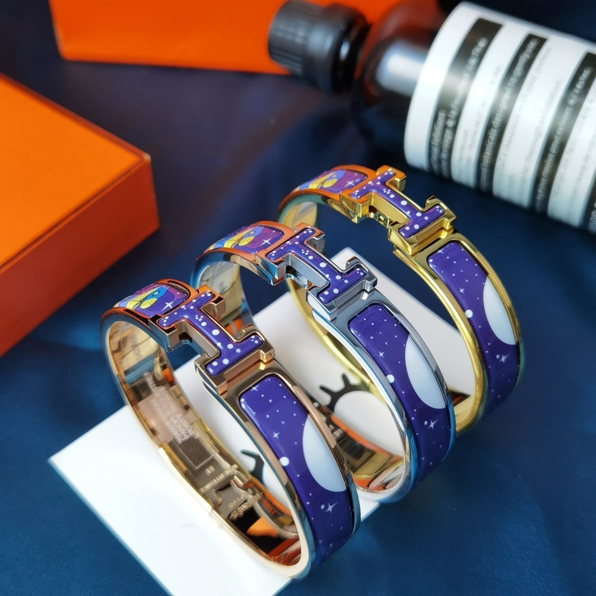 [⭐Miroze]H STAR AND MOON BRACELET 12MM