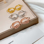 [⭐Veya]SERPENTI EARRINGS DIAMOND