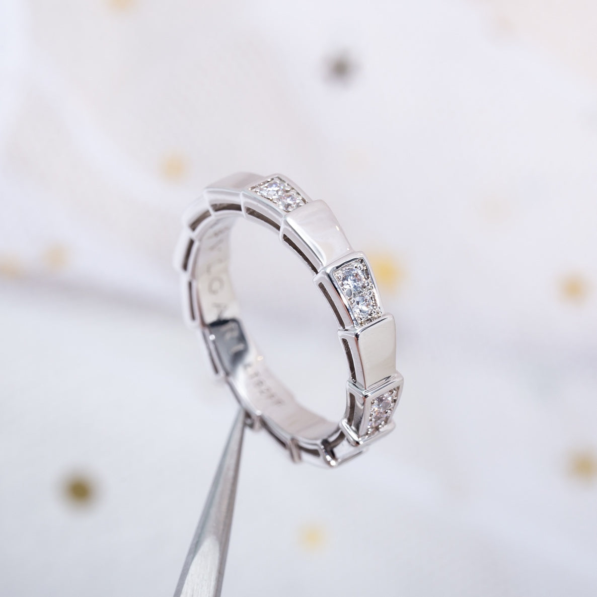 [⭐Miroze]SERPENTI RING SILVER  3MM