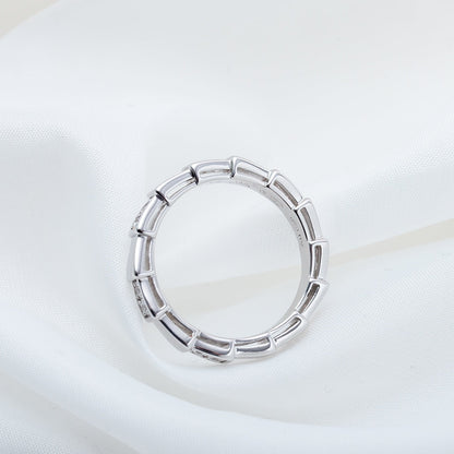 [⭐Miroze]SERPENTI RING SILVER  3MM