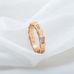 [⭐Veya]SERPENTI RING PINK GOLD  3MM