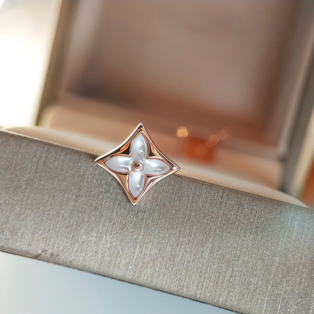 ⭐Miroze STAR MOP PINK GOLD EARRINGS