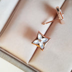 ⭐Miroze STAR MOP PINK GOLD EARRINGS