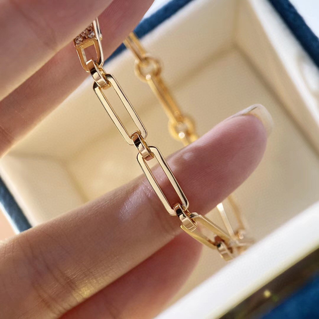 ⭐Miroze CHAINE BRACELET SMALL MODEL DIAMOND