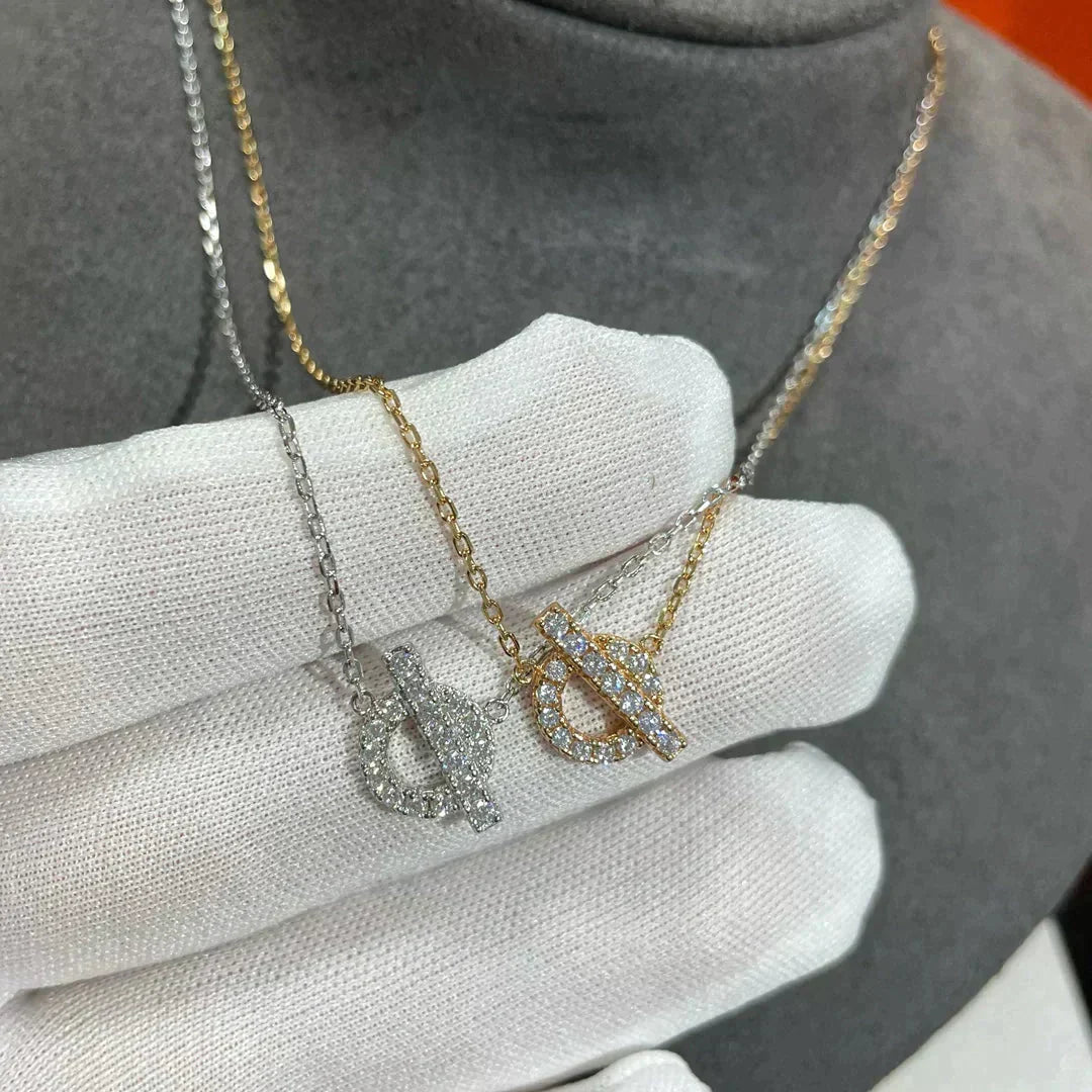 ⭐Miroze ECHAPEE NECKLACE DIAMOND