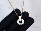 [⭐Veya]GARI NECKLACE PINK GOLD MOP