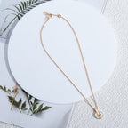 [⭐Veya]GARI NECKLACE PINK GOLD MOP