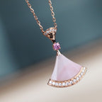 [⭐Veya]DREAM NECKLACE PINK MOP DIAMOND