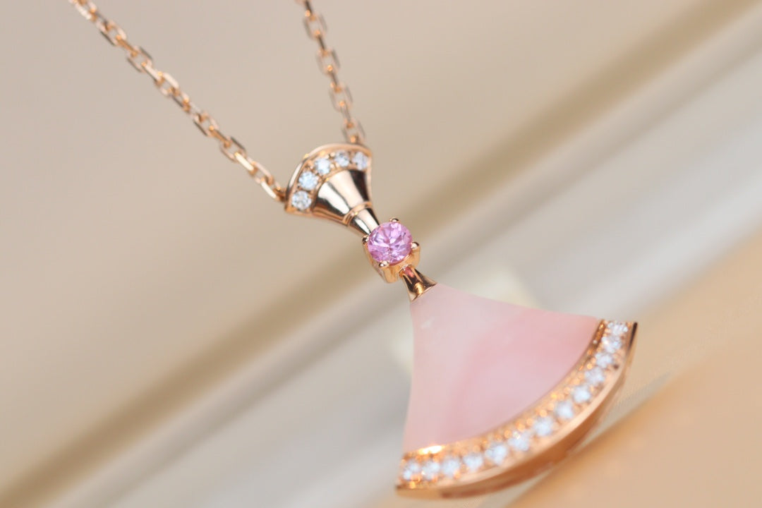[⭐Veya]DREAM NECKLACE PINK MOP DIAMOND