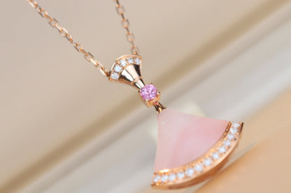 [⭐Miroze]DREAM NECKLACE PINK MOP DIAMOND