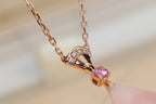 [⭐Veya]DREAM NECKLACE PINK MOP DIAMOND