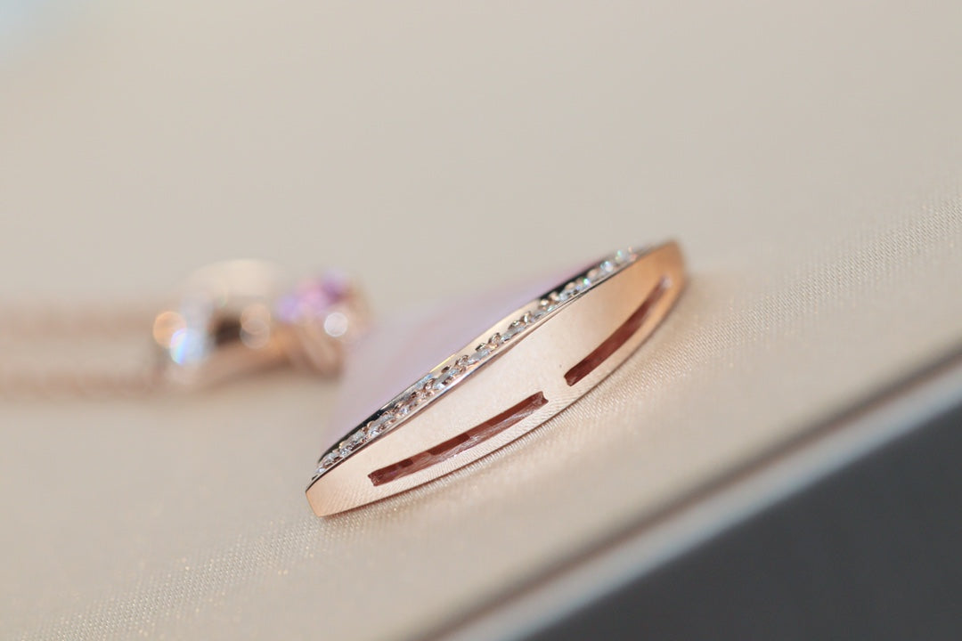 [⭐Miroze]DREAM NECKLACE PINK MOP DIAMOND