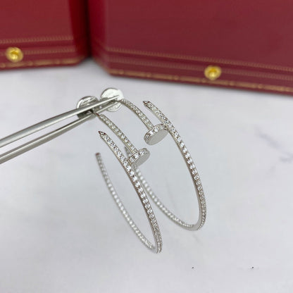 [⭐Miroze]JUSTE EARRINGS FULL DIAMONDS 1.8MM