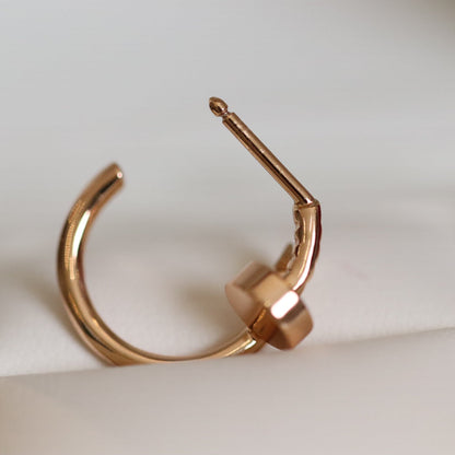 [⭐Miroze]JUSTE EARRINGS PINK GOLD