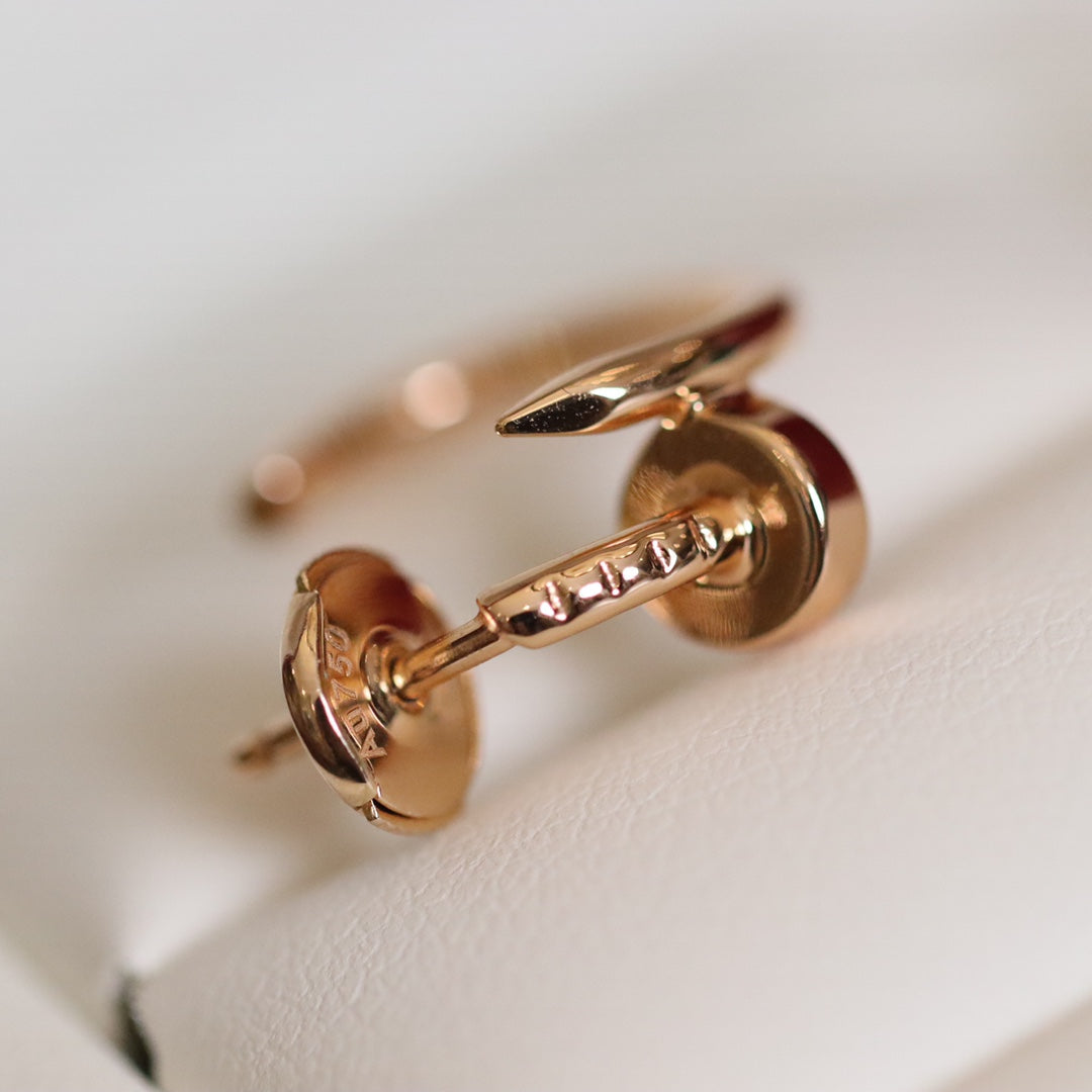 [⭐Miroze]JUSTE EARRINGS PINK GOLD