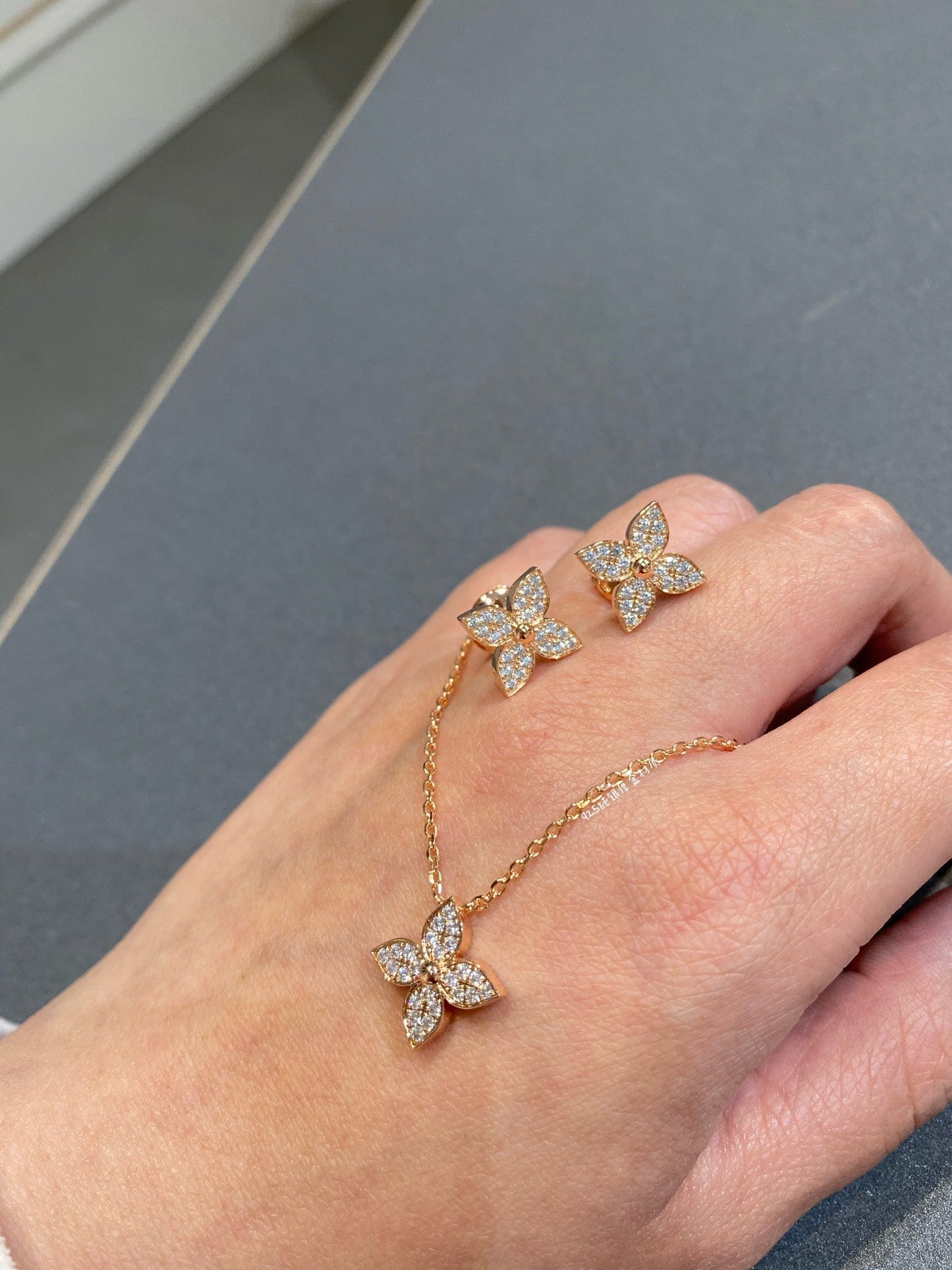 [⭐Miroze]STAR DIAMOND NECKALCE