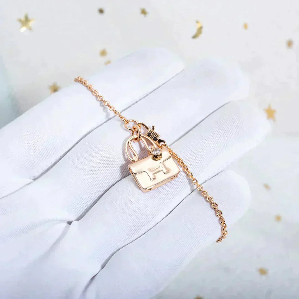 ⭐Miroze AMULETTE PEDANT ROSE GOLD NECKLACE