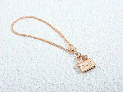 [⭐Miroze]AMULETTE PEDANT ROSE GOLD NECKLACE