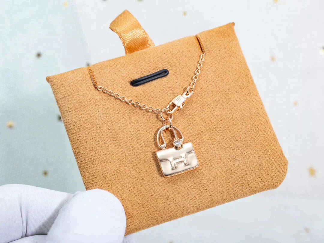 [⭐Miroze]AMULETTE PEDANT ROSE GOLD NECKLACE
