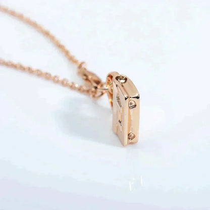 [⭐Miroze]AMULETTE PEDANT ROSE GOLD NECKLACE