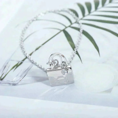 [⭐Miroze] AMULETTE PEDANT SILVER NECKLACE