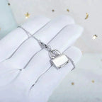 ⭐Miroze AMULETTE PEDANT SILVER NECKLACE