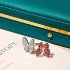 ⭐Miroze TWIN BUTTERFLY DIAMOND RING