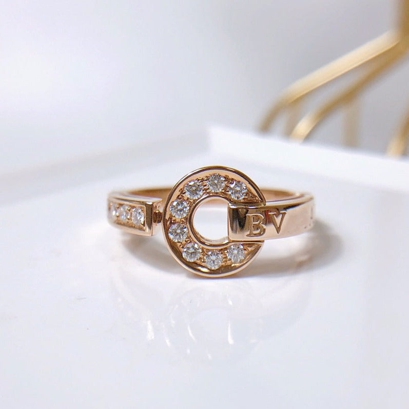 [⭐Veya]DREAM RING DIAMOND PINK GOLD