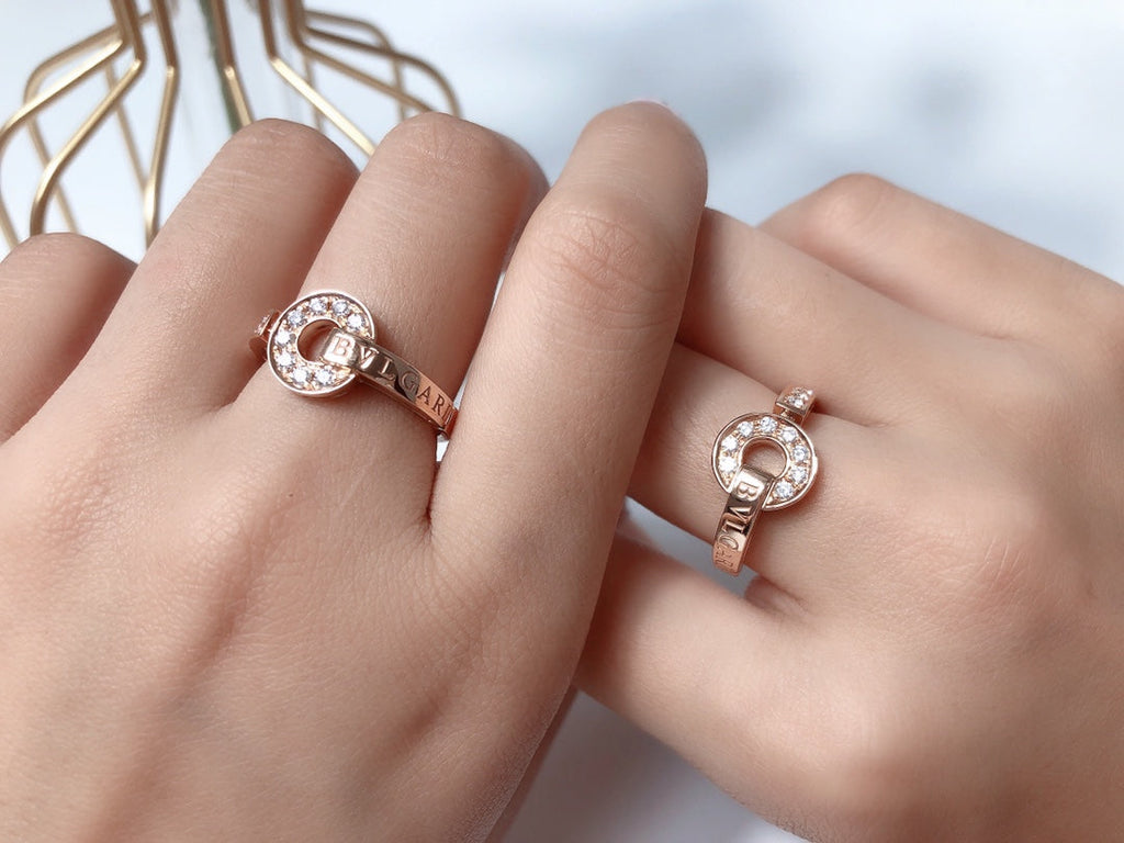[⭐Veya]DREAM RING DIAMOND PINK GOLD