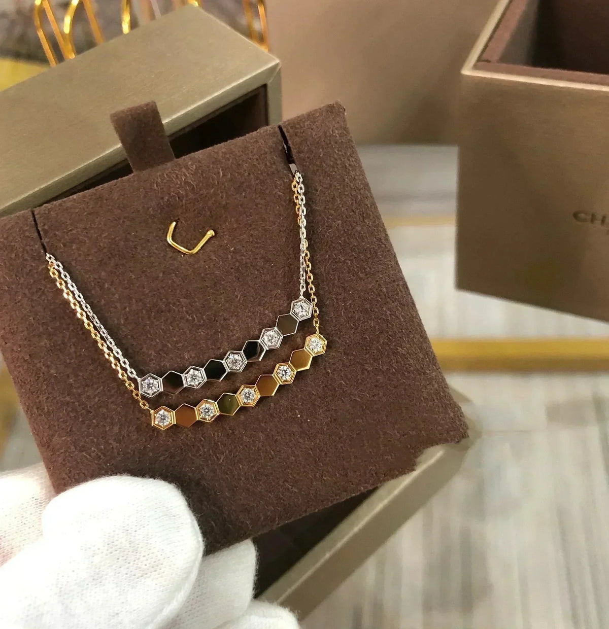 ⭐Miroze BEE LOVE NECKLACE DIAMOND