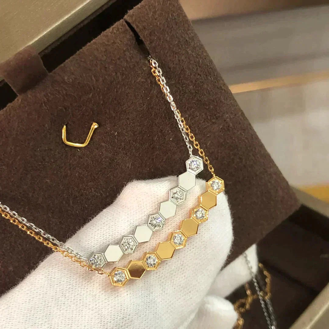 [⭐Miroze]BEE LOVE NECKLACE DIAMOND