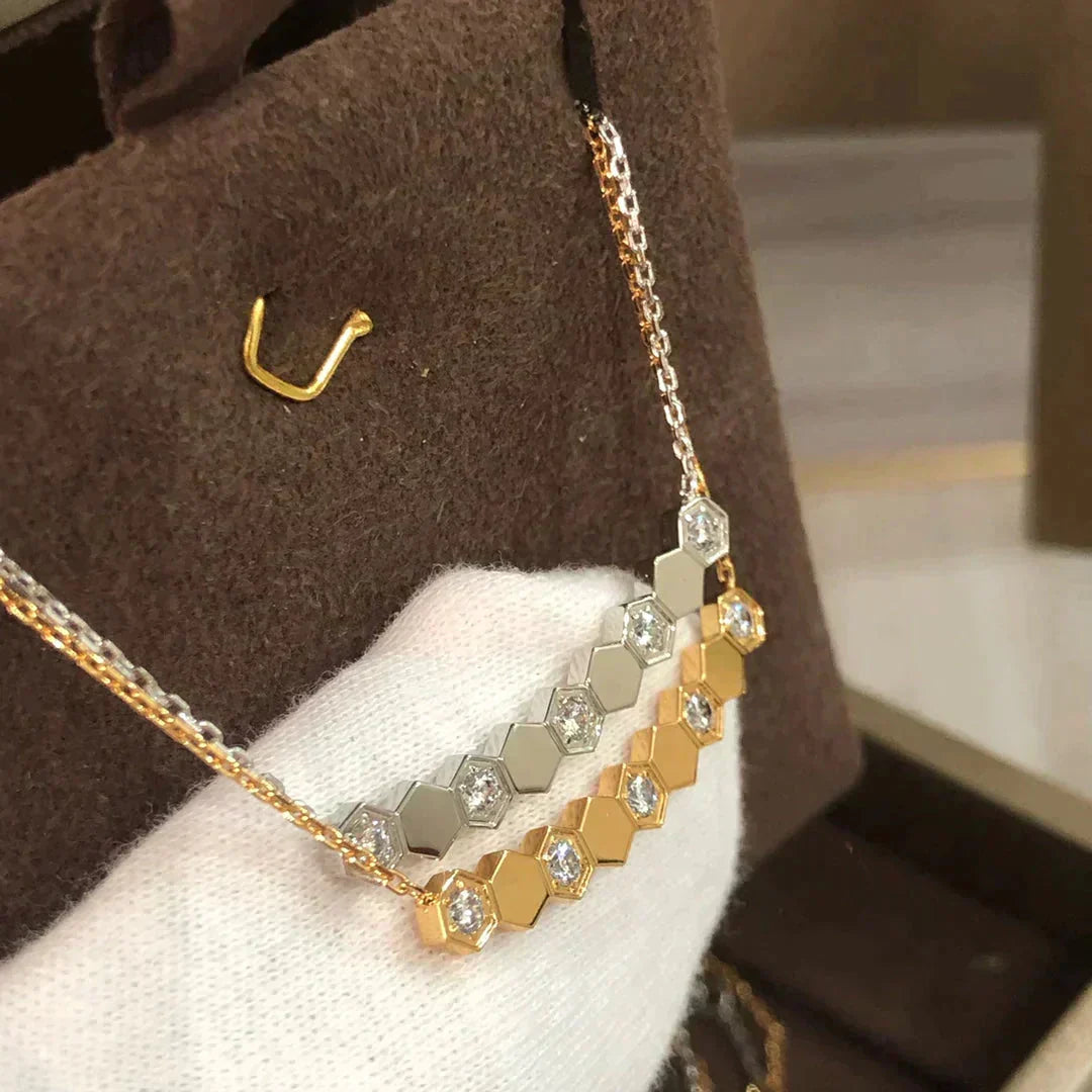 [⭐Miroze]BEE LOVE NECKLACE DIAMOND