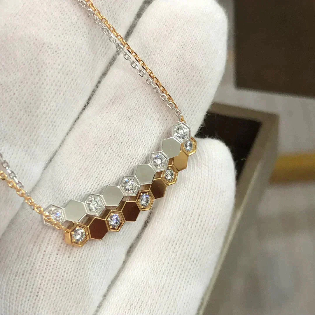 ⭐Miroze BEE LOVE NECKLACE DIAMOND