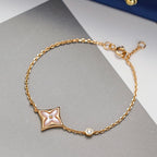 ⭐Miroze STAR 1 DIAMOND PINK GOLD BRACELET
