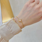 ⭐Miroze STAR 1 DIAMOND PINK GOLD BRACELET