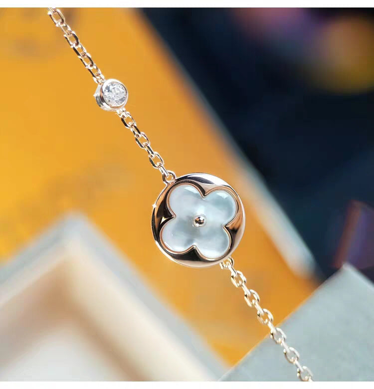 [⭐Miroze]SUN MOP GOLD 1 DIAMOND NECKLACE